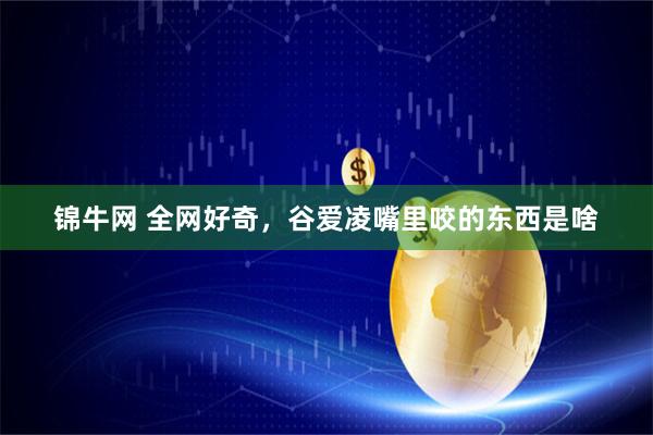锦牛网 全网好奇，谷爱凌嘴里咬的东西是啥