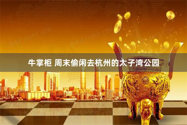 牛掌柜 周末偷闲去杭州的太子湾公园